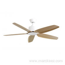 White body wood fan blade fan